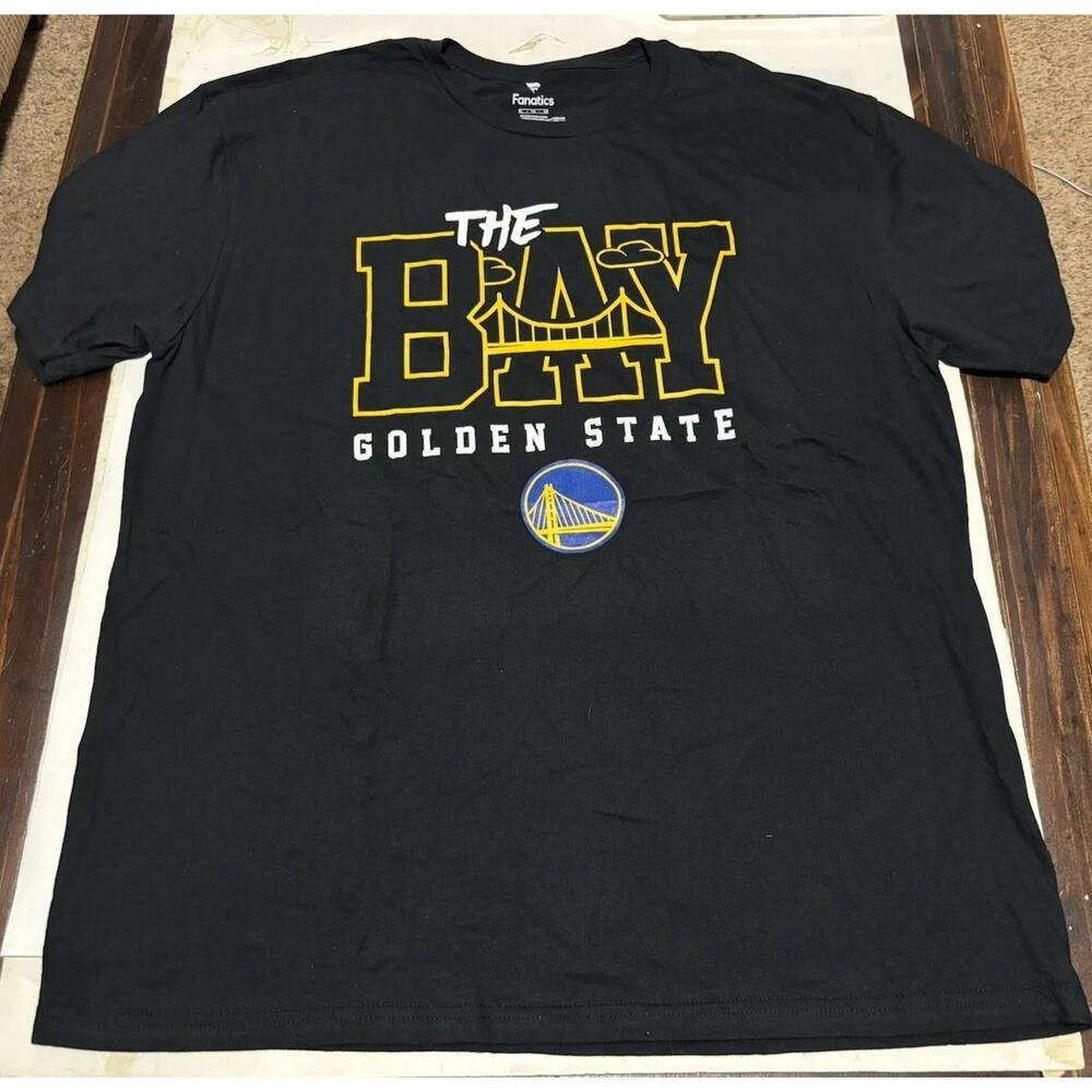 Nba Golden State Warriors The Bay Black T-Shirt Mens Fanatics